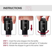 Vacuum Wine Bottle Stopper Vacuum