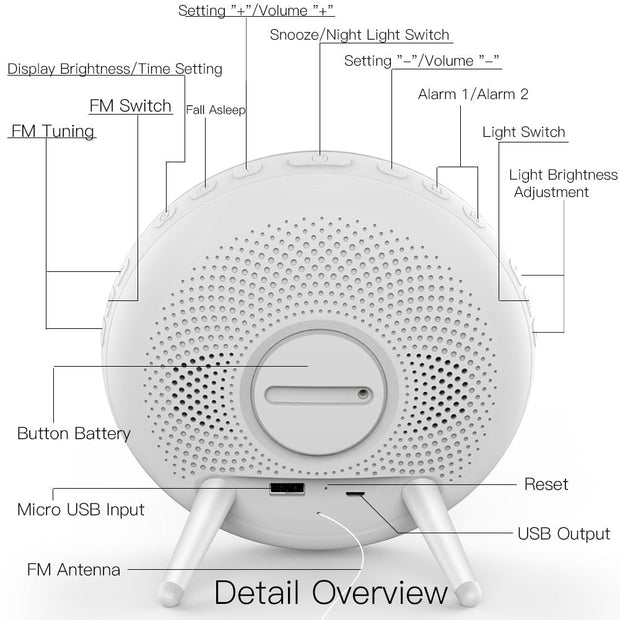 Sunrise Smart Alarm Clock