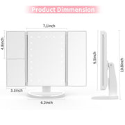 LED Touch Screen Makeup Mirror