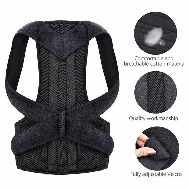 Adjustable Back Brace Posture Corrector